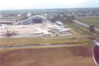 Don Muang International Airport (Old Bangkok International Airport) - Don Muang Airport , Bangkok , 1977Old airport code : BKK - by Henk Geerlings