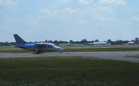 Crystal Airport (MIC) - A 1968 model MU-2. - by GatewayN727