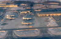 Ted Stevens Anchorage International Airport (ANC) - General Aviation , Cargo Area , 1981 - by Henk Geerlings