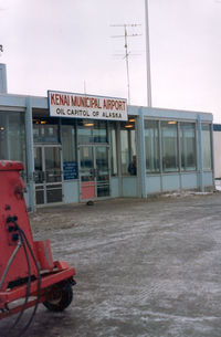 Kenai Municipal Airport (ENA) - Alaska , Kenai 1981 - by Henk Geerlings