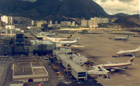 Hong Kong International Airport, Hong Kong Hong Kong (HKG) - Hongkong Old Kai Tak Airport , Jul 1980 - by Henk Geerlings