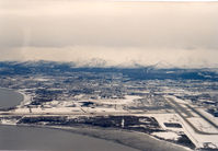 Ted Stevens Anchorage International Airport (ANC) - Alaska , Anchorage Int'l Airport Feb '88 - by Henk Geerlings
