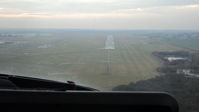 Toussus-le-Noble Airport - Short final runway 25R in Socata TB20 - by Mathieu Cabilic
