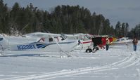 NONE Airport - The first few planes to arrive at the 1st Annual Zorbaz Ski-plane Chili Fly-in at Zhateau Zorbaz in Park Rapids, MN. - by Kreg Anderson
