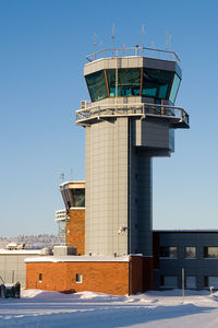 Ivalo Airport - Tower building Ivalo Airport - by Andy Graf-VAP