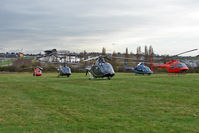 0000 Airport - Visitors to Cheltenham Racecourse on 2011 Gold Cup Day 
 - by Terry Fletcher