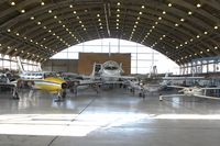 Vancouver International Airport, Vancouver, British Columbia Canada (CYVR) - Overview of the aviation school hangar - by Andy Graf-VAP