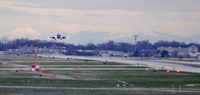 Boise Air Terminal/gowen Fld Airport (BOI) - Eastbound approach - by Digital DaveK