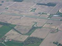 New Castle-henry Co Municipal Airport (UWL) - Looking S from 5000' - by Bob Simmermon