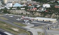 Princess Juliana International Airport, Philipsburg, Sint Maarten Netherlands Antilles (TNCM) - The cargo ramp at TNCM - by Daniel Jef