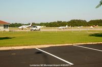 Lumberton Regional Airport (LBT) - Airport ramp - by J.G. Handelman