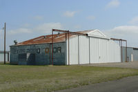 Cape Town International Airport - Old Aero Colors Hanger at Cleburne Municipal - by Zane Adams