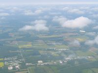 Madison Municipal Airport (IMS) - Looking west from 4500' - by Bob Simmermon