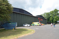 Duxford Airport, Cambridge, England United Kingdom (EGSU) - PRE WAR HANGAR - by Martin Browne