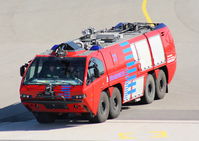 Amsterdam Schiphol Airport, Haarlemmermeer, near Amsterdam Netherlands (EHAM) - Fire Truck 21 at Schiphol - by Chris Hall