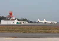 Jacksonville Nas (towers Fld) Airport (NIP) - P-3s on ramp - by Florida Metal