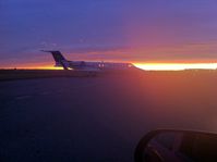 Calgary International Airport - This was an early morning sunrise - by awparran