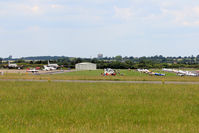North Weald Airfield Airport, North Weald, England United Kingdom (EGSX) - Overview of part of the Air Britain Fly-In at North Weald - by Terry Fletcher