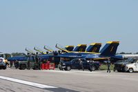Lakeland Linder Regional Airport (LAL) - Blue Angels at Sun N Fun - by Florida Metal