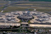 Paris Charles de Gaulle Airport (Roissy Airport), Paris France (LFPG) - View on Terminal 1 - by Holger Zengler