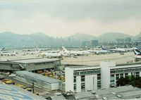 Kai Tak Airport (closed 1998), Kowloon Hong Kong (VHHX) - Kai Tak airport ramp - by cx880jon