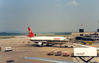 Zurich International Airport, Zurich Switzerland (ZRH) - Swissair DC-10-30 (ER) ; HB-IHN - by Henk Geerlings