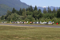 Mears Field Airport (3W5) - The far side parking for the fly-in looking spartan in later in the afternoon. Some 150 aircraft attended. - by Duncan Kirk