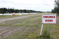 Chena Marina Airport (AK28) - The threshold for this fabulous airstrip close to Fairbanks - by Duncan Kirk