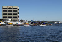 Kenmore Air Harbor Seaplane Base (W55) - Kenmore's float plane base on Lake Union can get really busy in the summer - by Duncan Kirk