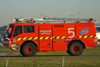 Sydney Airport, Mascot, New South Wales Australia (YSSY) - Fire 5 - by Bill Mallinson
