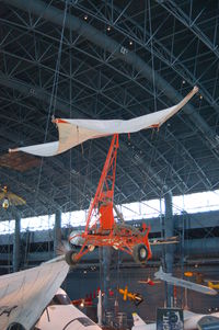 Washington Dulles International Airport (IAD) - Gemini Paraglider Research Vehicle 1-A with wing at the Steven F. Udvar-Hazy Center, Smithsonian National Air and Space Museum, Chantilly, VA - by scotch-canadian