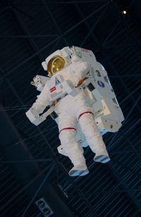 Washington Dulles International Airport (IAD) - Manned Maneuvering Unit at the Steven F. Udvar-Hazy Center, Smithsonian National Air and Space Museum, Chantilly, VA - by scotch-canadian