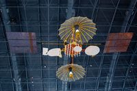 Washington Dulles International Airport (IAD) - Tracking and Data Relay Satellite at the Steven F. Udvar-Hazy Center, Smithsonian National Air and Space Museum, Chantilly, VA - by scotch-canadian