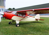 Oaksey Park Airport, Oaksey, England United Kingdom (EGTW) - RC model of Piper PA-12 N2820M - by Chris Hall