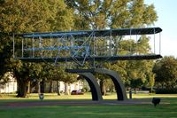 Maxwell Afb Airport (MXF) - Wright Flyer Monument at Maxwell AFB, Montgomery, AL - by scotch-canadian