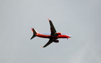 Jacksonville International Airport (JAX) - Southwest Airlines Jet on Final Approach to Jacksonville International Airport, Jacksonville, FL - by scotch-canadian