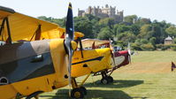 EGBL Airport - The de Havilland Moth Club International Moth Rally, celebrating the 80th anniversary of the DH82 Tiger Moth. Held at Belvoir Castle. A most enjoyable day. - by Eric.Fishwick