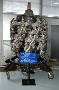 Dover Afb Airport (DOV) - Pratt & Whitney R-4360 Wasp Major Engine at the Air Mobility Command Museum, Dover AFB, DE - by scotch-canadian