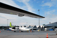 R?ga International Airport, R?ga Latvia (EVRA) - Air Baltic's fleet is dominating at RIX. - by Tomas Milosch