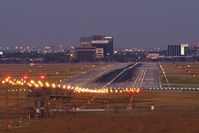 San Antonio International Airport (SAT) - 12R at twilight - by RWB