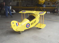 Santa Paula Airport (SZP) - RCAF Pedal Biplane CF-IVO - by Doug Robertson