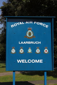 Weeze Airport (formerly Niederrhein Airport) - Logo of Royal Air Force Museum Laarbruch-Weeze, Germany - by Air-Micha
