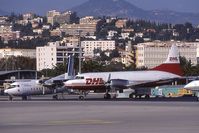 Nice Côte d'Azur Airport, Nice France (LFMN) - old FRENCH POSTE and Convair DHL - by Jean Goubet-FRENCHSKY