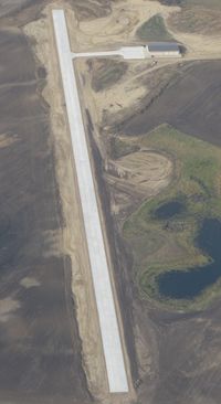 NONE Airport - An unknown, private airport being constructed 2 miles SSW of Terrace, MN. - by Kreg Anderson