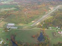 Perry County Airport (I86) - Looking NE on a nice fall day. - by Bob Simmermon