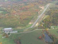 Perry County Airport (I86) - Looking east on a nice fall day. - by Bob Simmermon