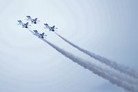 Nellis Afb Airport (LSV) - USAF Thunderbirds - Aviation Nation 2006 - by Brad Campbell