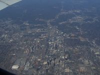Hartsfield - Jackson Atlanta International Airport (ATL) - Onboard a B767 for a final approach to KATL - by J.B. Barbour
