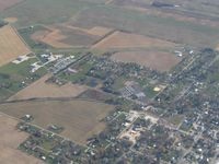 Orleans Airport (7I4) - Looking SE from 4500' - by Bob Simmermon