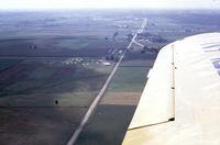 Marion Airport (C17) - Marion, Iowa.Downwind in N74621. Summer 1971. (Thanks Keith!) - by P Hamer
